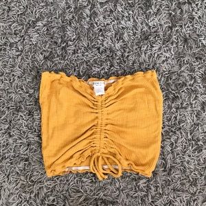 Yellow Tube Top